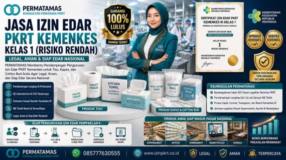 Jasa Izin Edar PKRT Deterjen Laundry Kemenkes